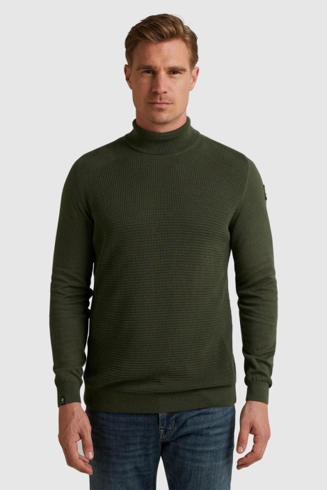 Vanguard roll neck pima cotton